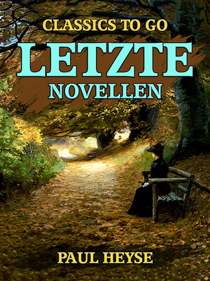 cover image of Letzte Novellen